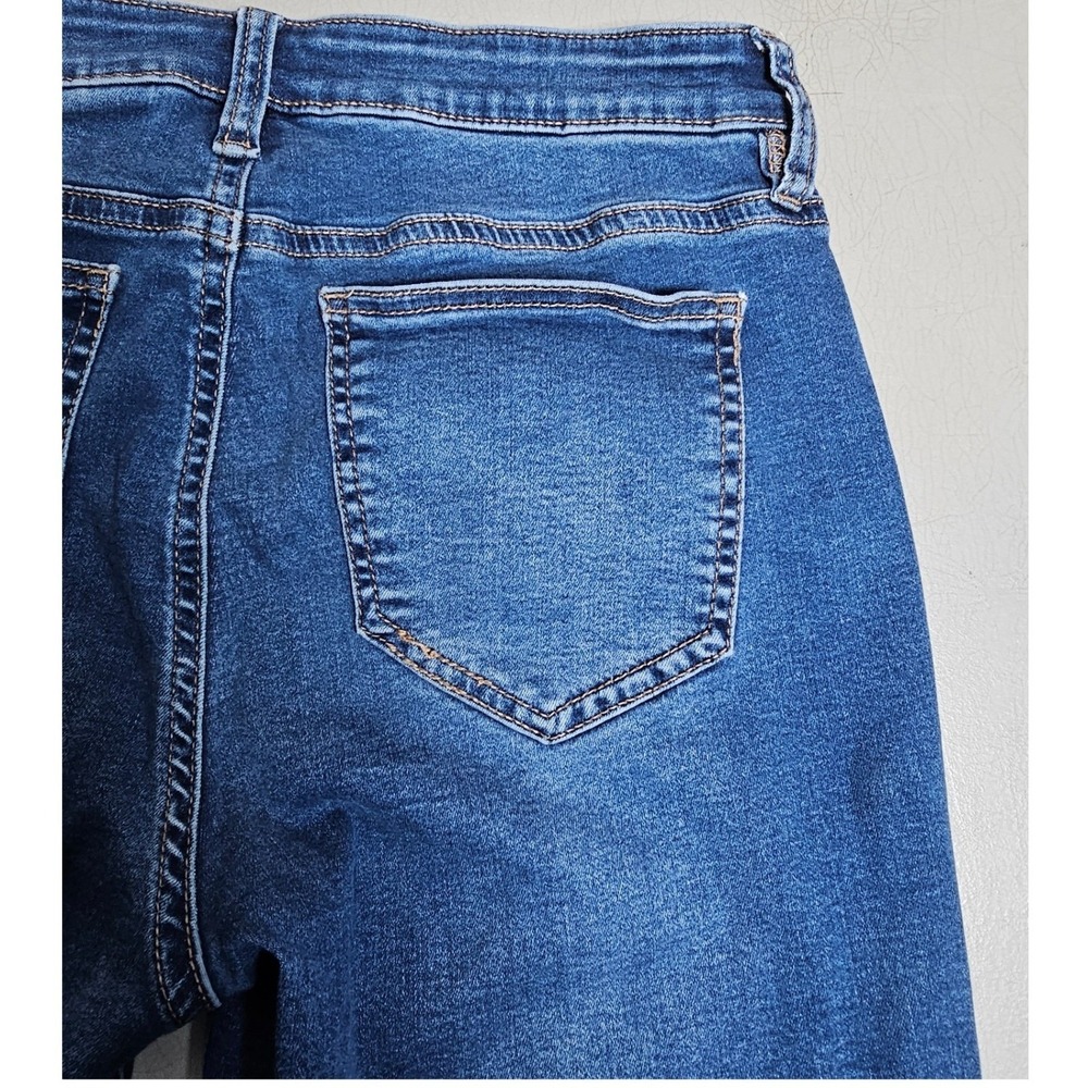 Buffalo David Bitton Avalon Mid-Rise Soft Stretch‎ Ankle Skinny Jeans Blue 4/27 - Picture 7 of 16